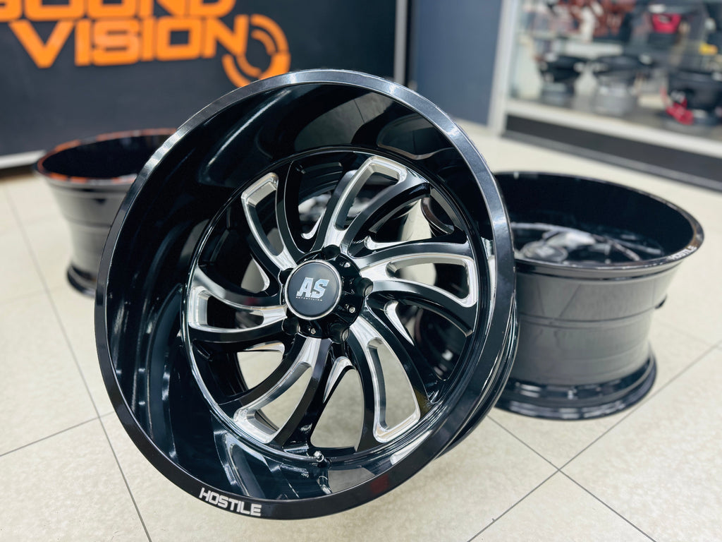 20” M7676 5x127 JEEP RIMS MASSIVE 12JS  5rims in the set