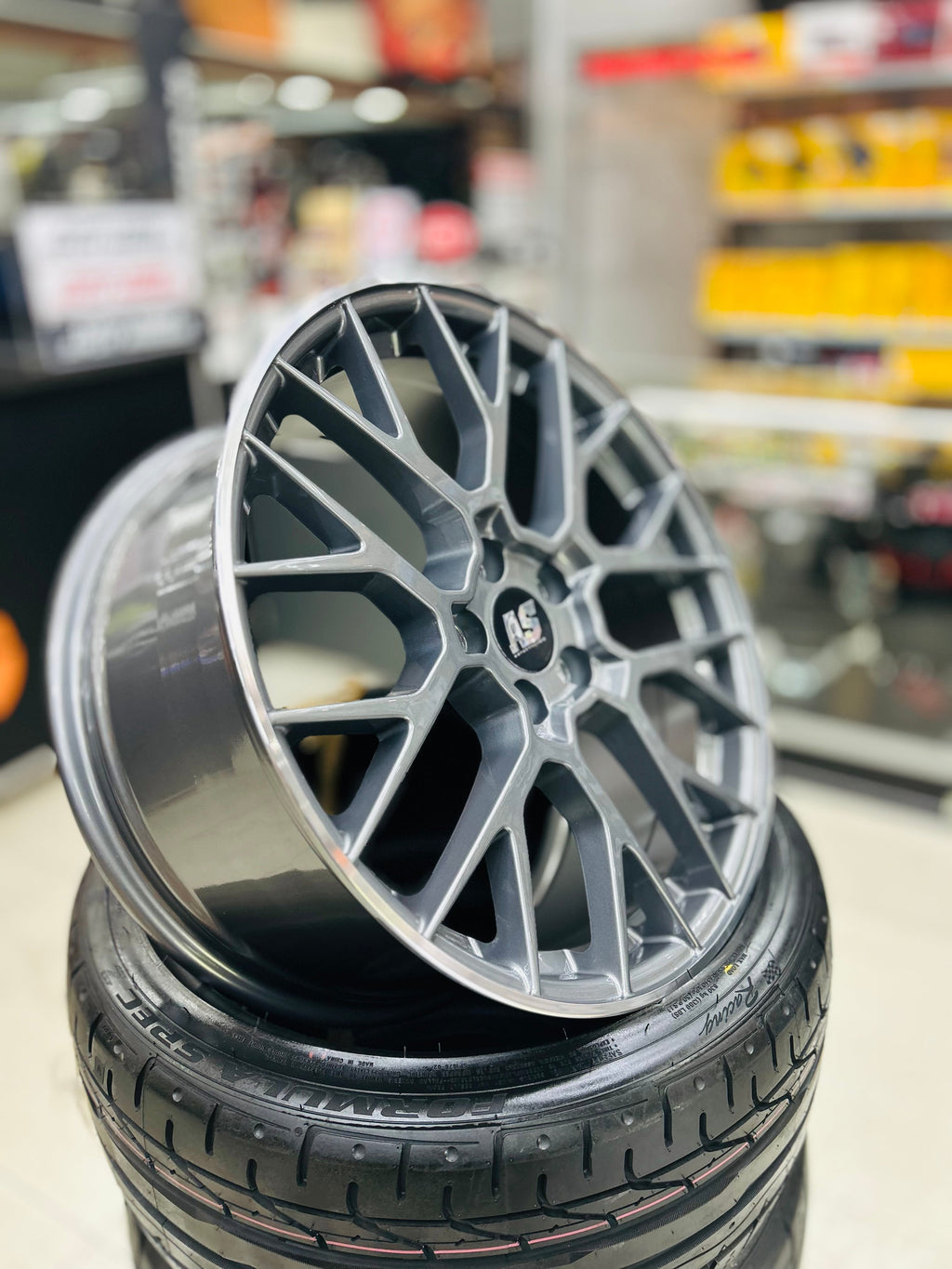 19” AS-PORSH  5x112 MATT GUNMETAL wheels
