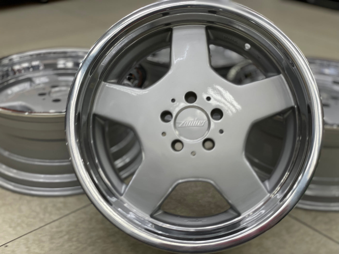 17” ORIGINAL  ZAUBER MONOBLOCK  WHEELS 5/100