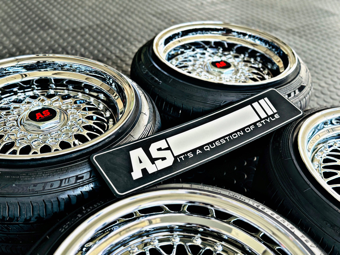 15 AS-MESH CHROME 9/100 narrow wides