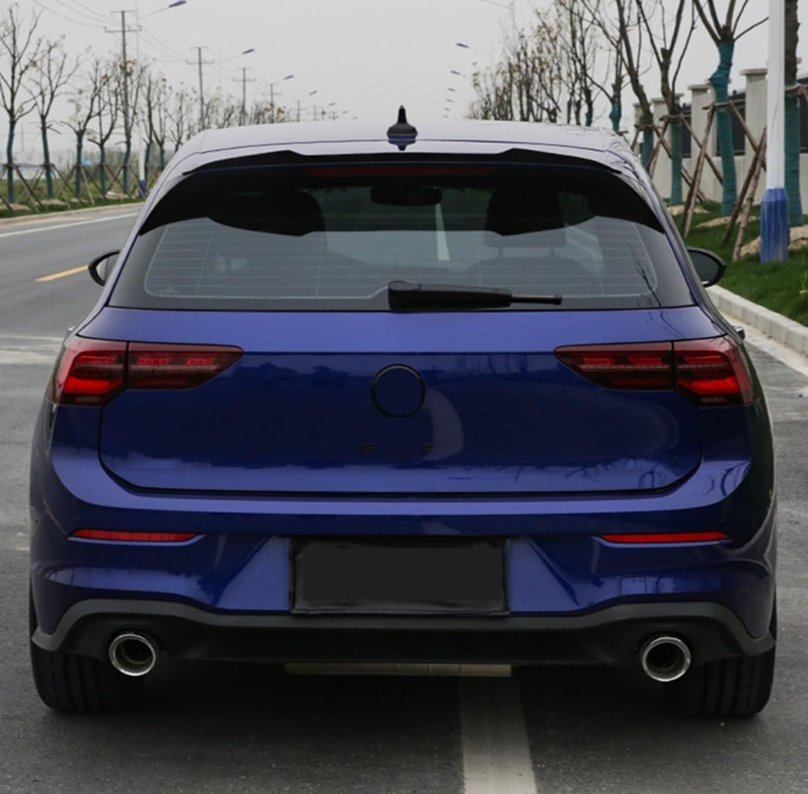 VW GOLF MK 8 GTI/R MAX ADD ON ROOF LIP