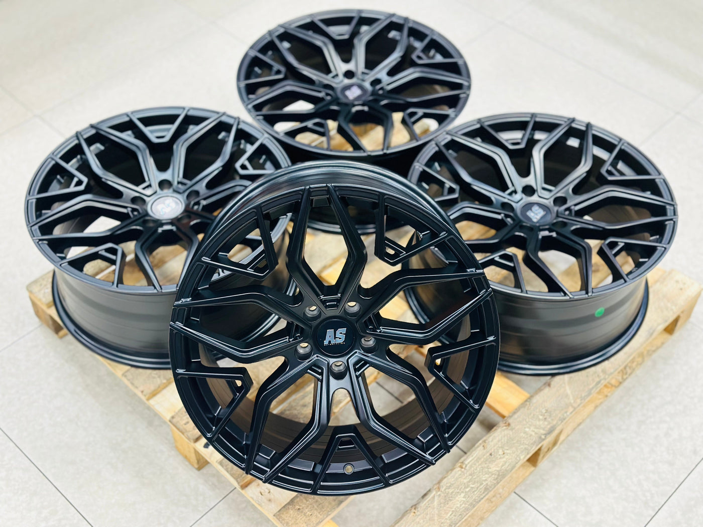 19” AS-KKR  5X112 & 5x120 SATIN  BLACK