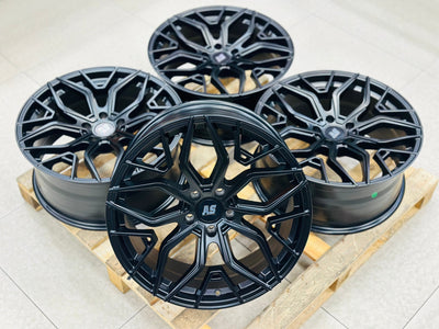 19” AS-KKR  5X112 & 5x120 SATIN  BLACK