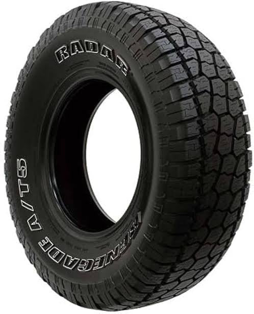 RADAR RENEGADE AT-5 33x12.5/20 TYRE WHITE LETTERS