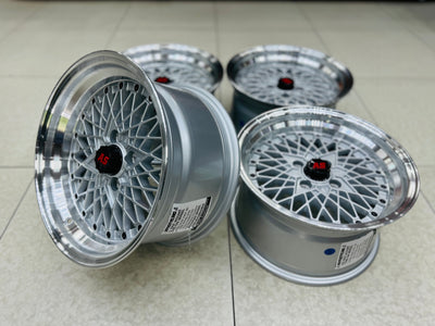 15” AS-SR 4/100 SILVER WHEELS