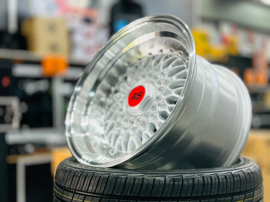 15” AS-MESH  4/100 & 5/100 multi pcd SILVER 8/9J