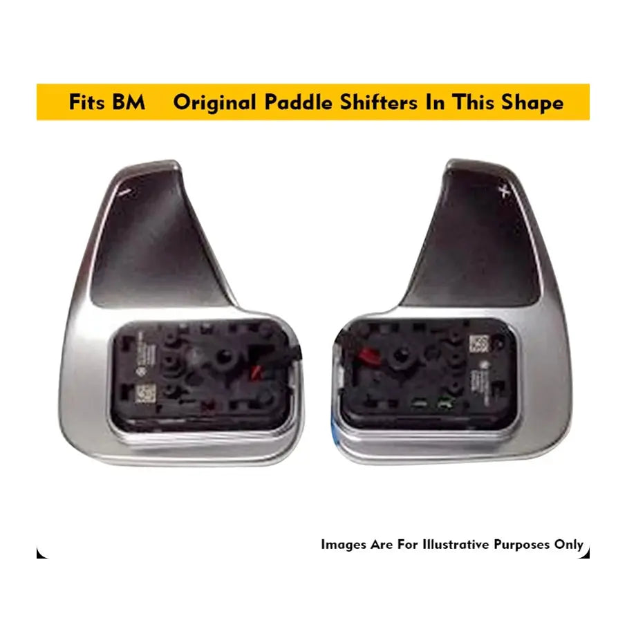 BM F20 / F22 / F30 / F32 / X-Series Aluminium Paddle Shift Extensions (Red)