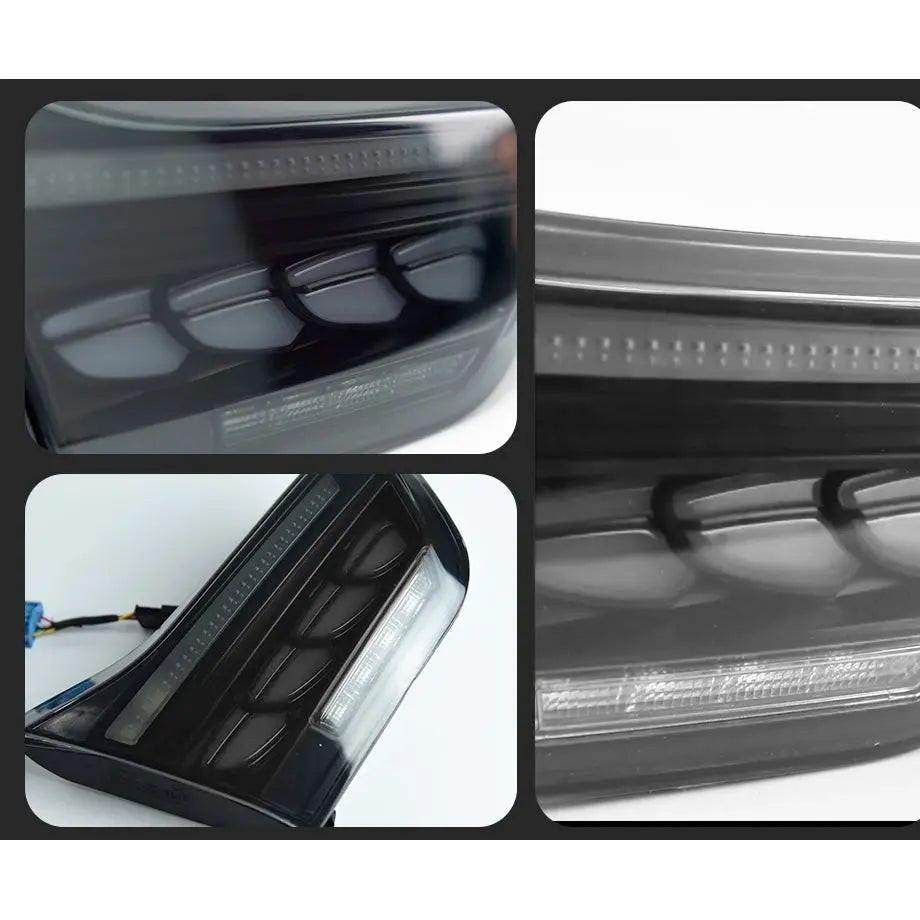 BM F32 / F33 / F36 4-Series CS Style OLED Sequential Smoked Black Taillights (14-20)