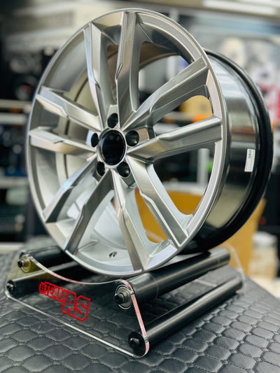 17" AS- TSI HIGHLINE  REPS 5/100 SILVER WHEELS
