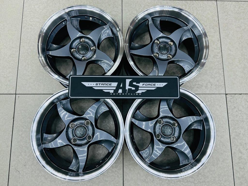 15” AS-RXI BLADES DISHED GUNMETAL