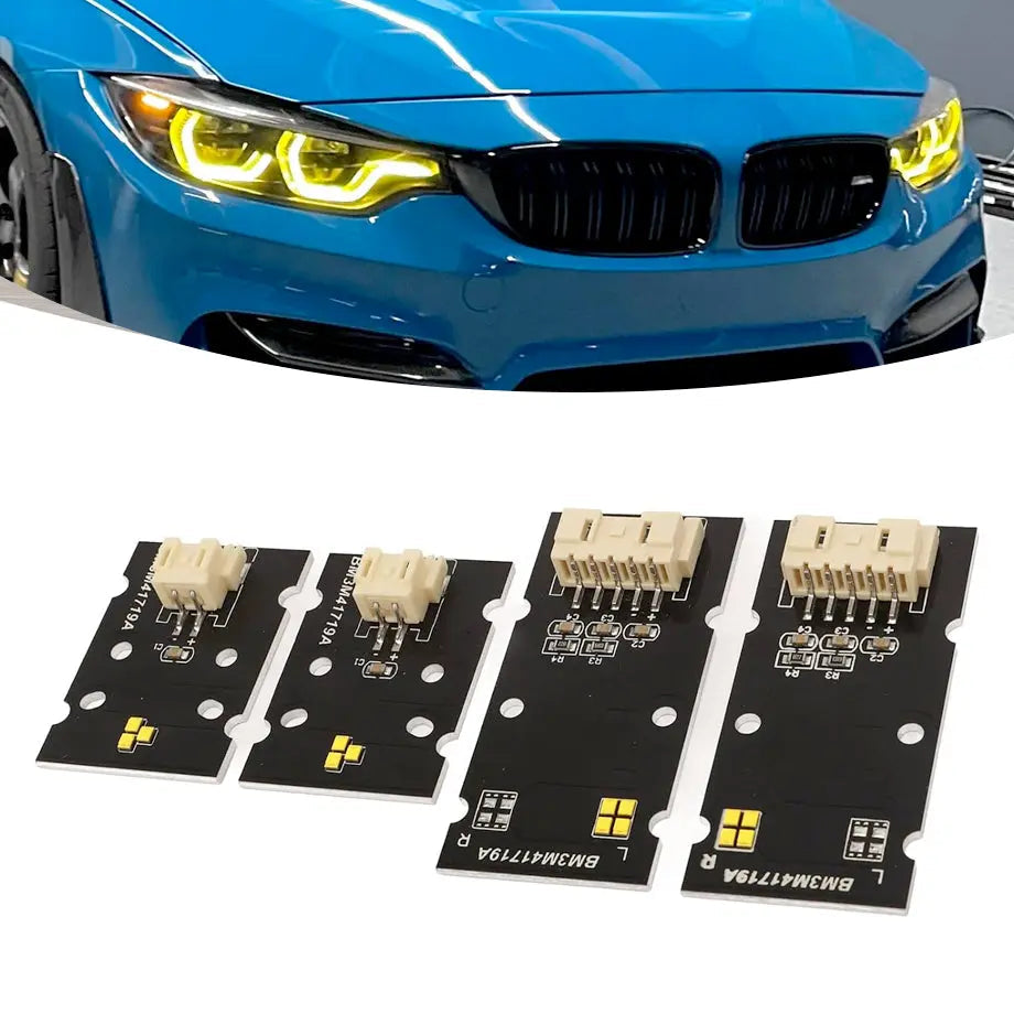 BM F80 M3 / F82 M4 (18-20) Lemon Yellow DRL LED Headlight Modules