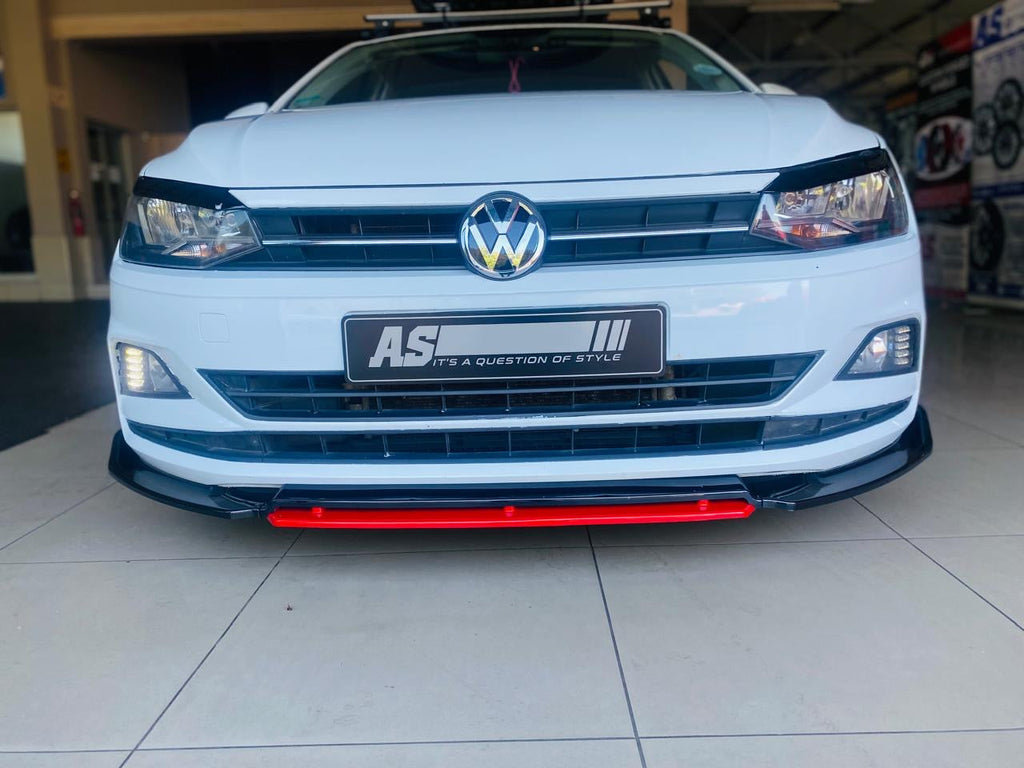 POLO 8 plastic 4pce front spoile