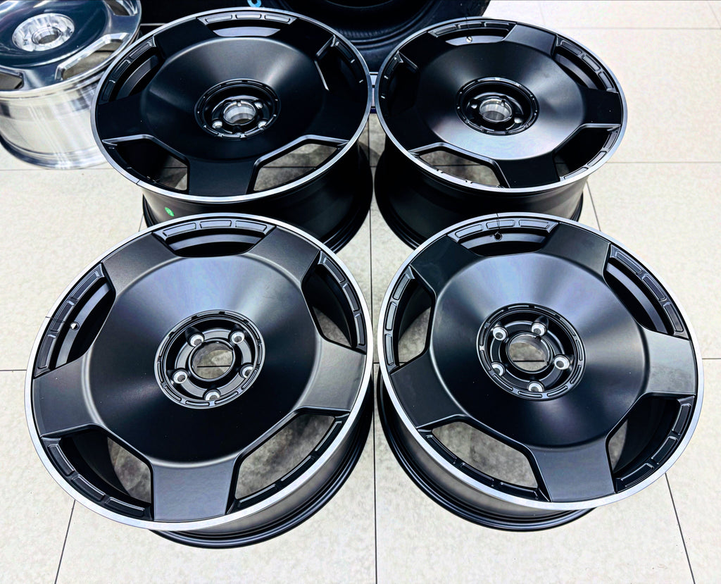 22" G-WAGON MB 5/130 MATT BLACK