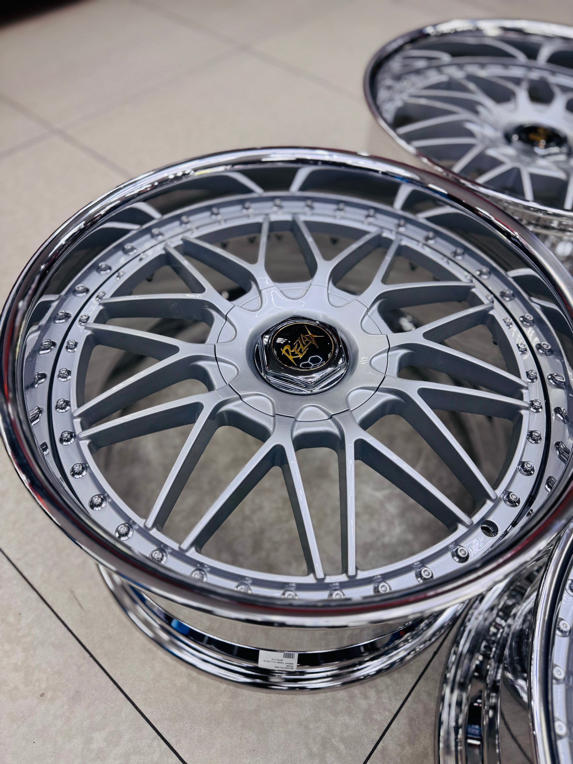 20” REZAX 2pce split forged  wheels