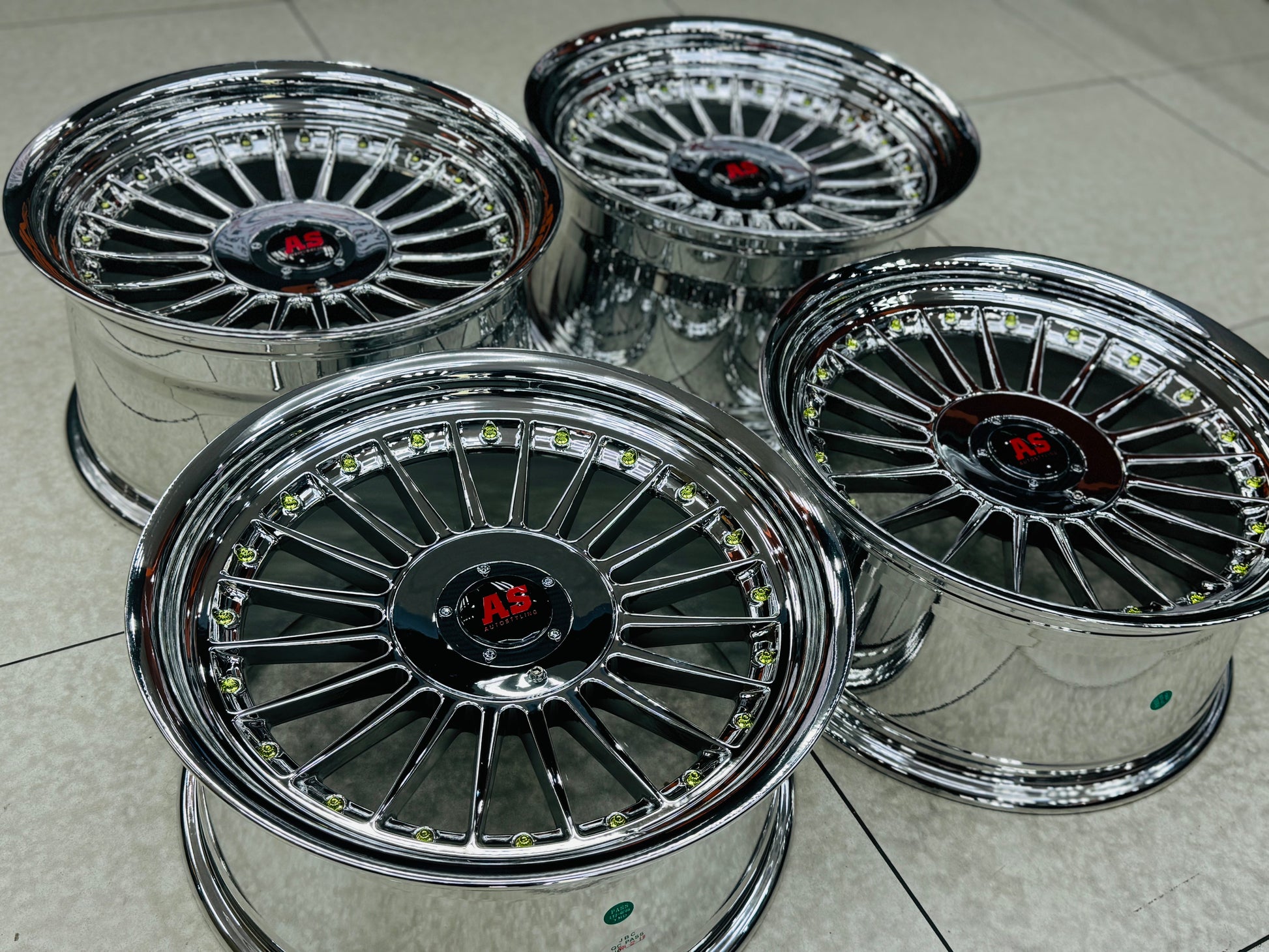 17'' AS-PINA CHROME  4/100 &  5/100
