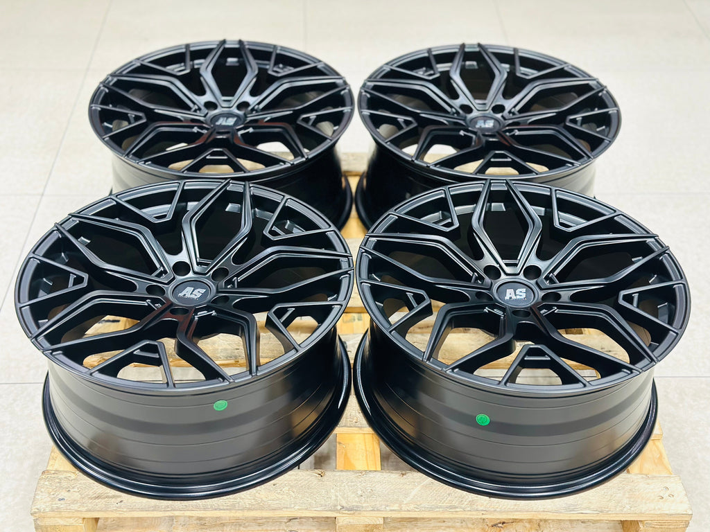 19” AS-KKR  5X112 & 5x120 SATIN  BLACK