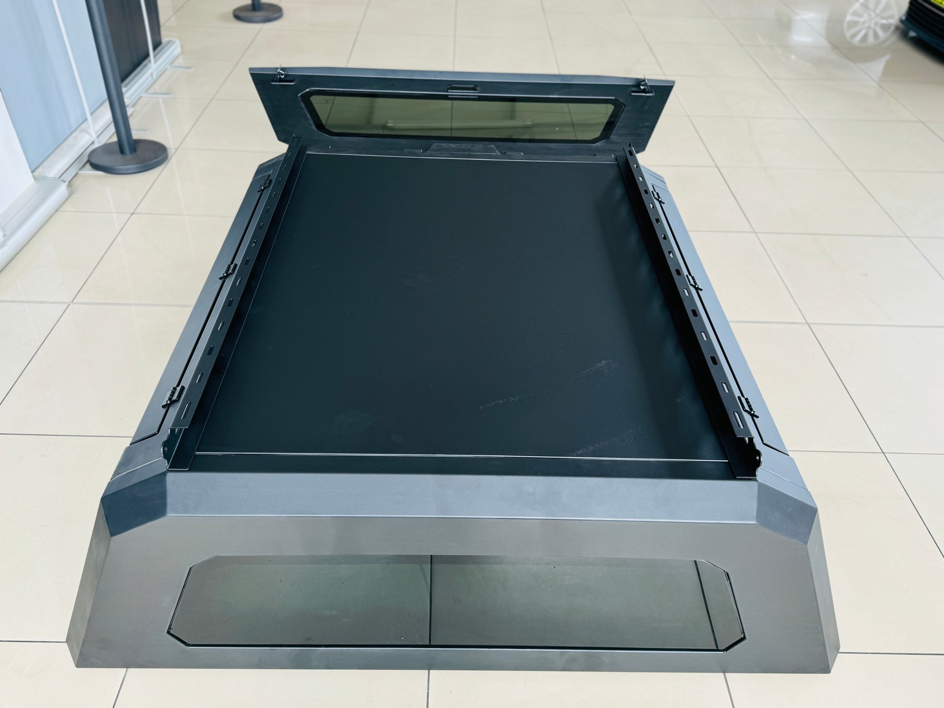 FORD RANGER T7 BLACK STEEL CANOPY