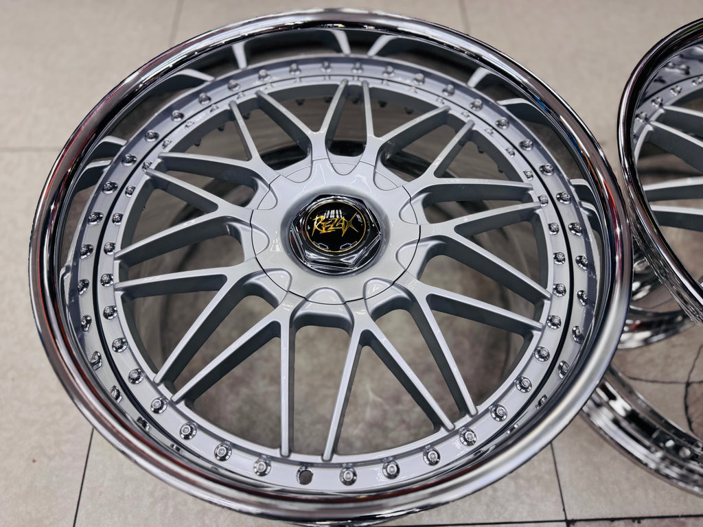 20” REZAX 2pce split forged  wheels
