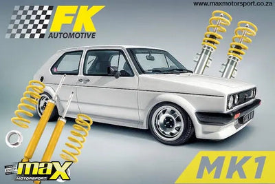 FK Automotive Coilover Kit (Height Adjustable) - VW Golf MK1