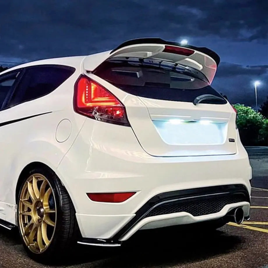 Ford Fiesta ST (08-17) Gloss Black Maxton Style Roof Spoiler Extension