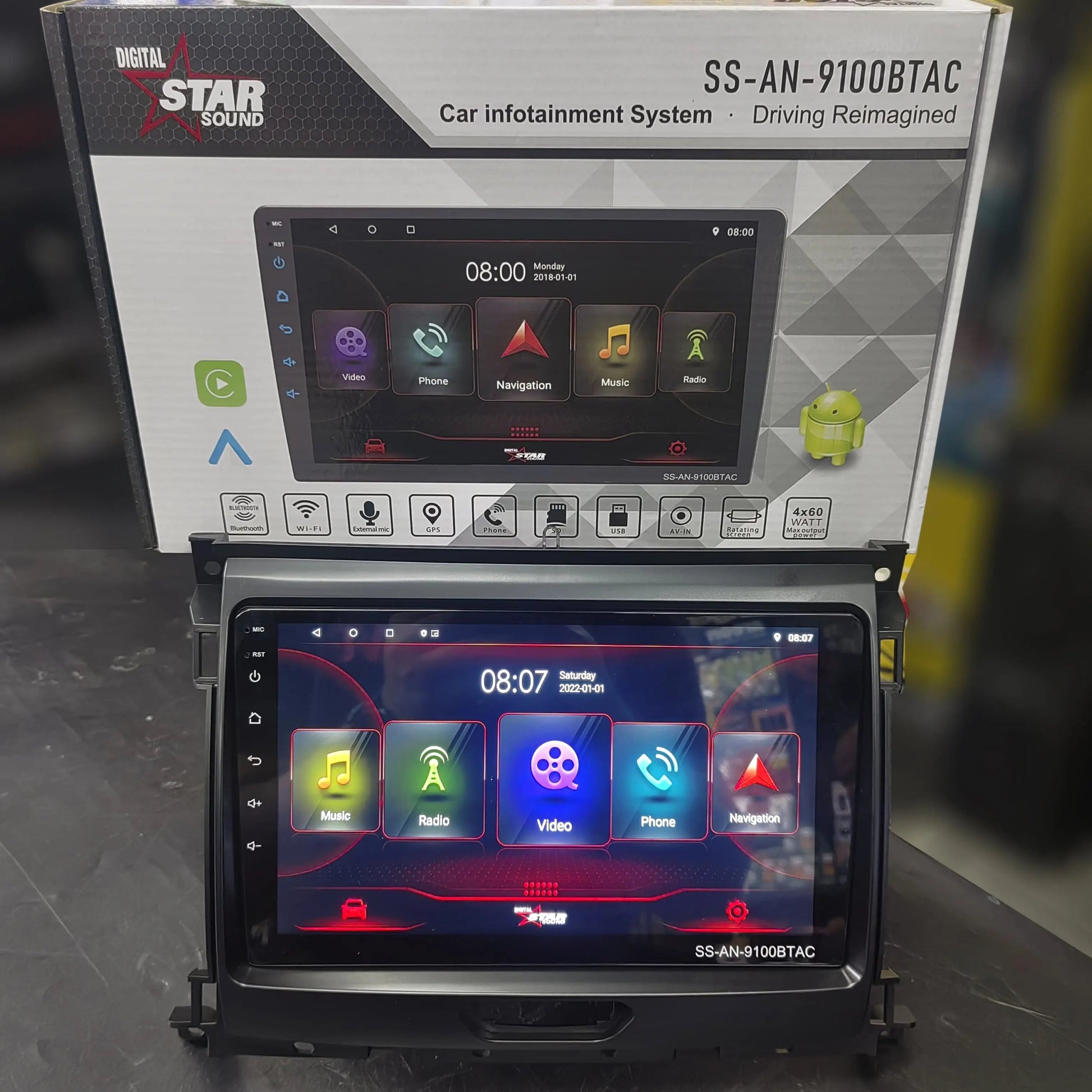 Ford Ranger T7 (15-21) - 9 Inch Star Sound Android Entertainment & GPS System