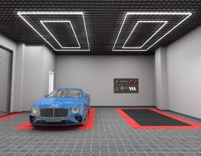 Designer Hexagon /arrow led lights 4.8m x2.4m