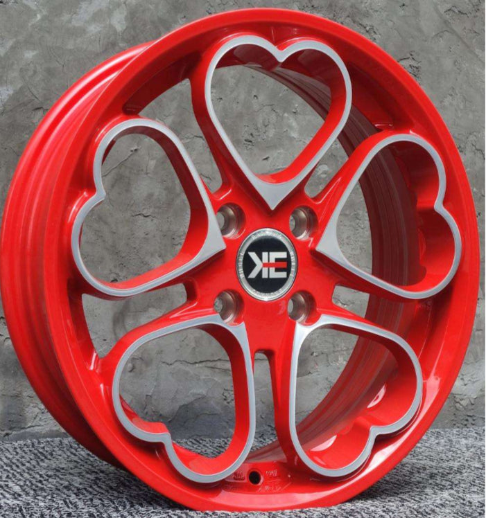 15” AS- HEARTS 6.5j 4/100 wheels