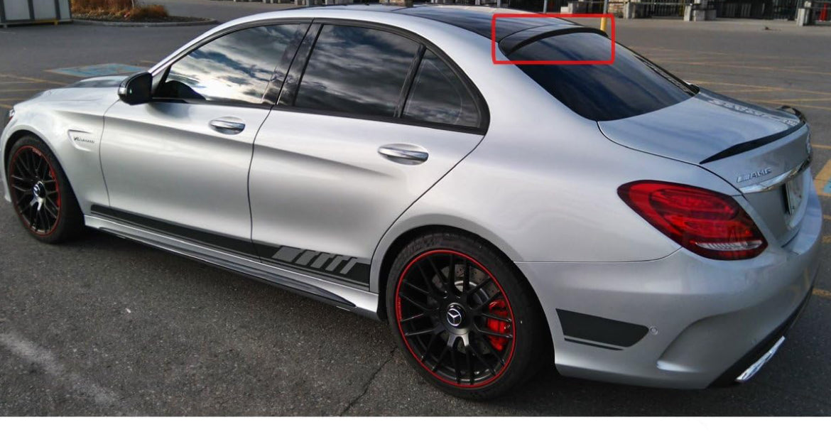 MERCEDES W205 AK ROOF SPOILER