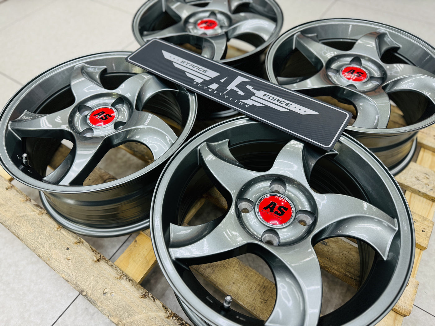 15” AS-RXI BLADES GUNMETAL