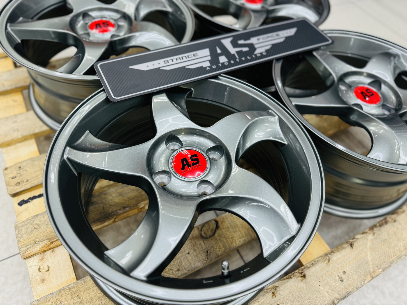 15” AS-RXI BLADES GUNMETAL