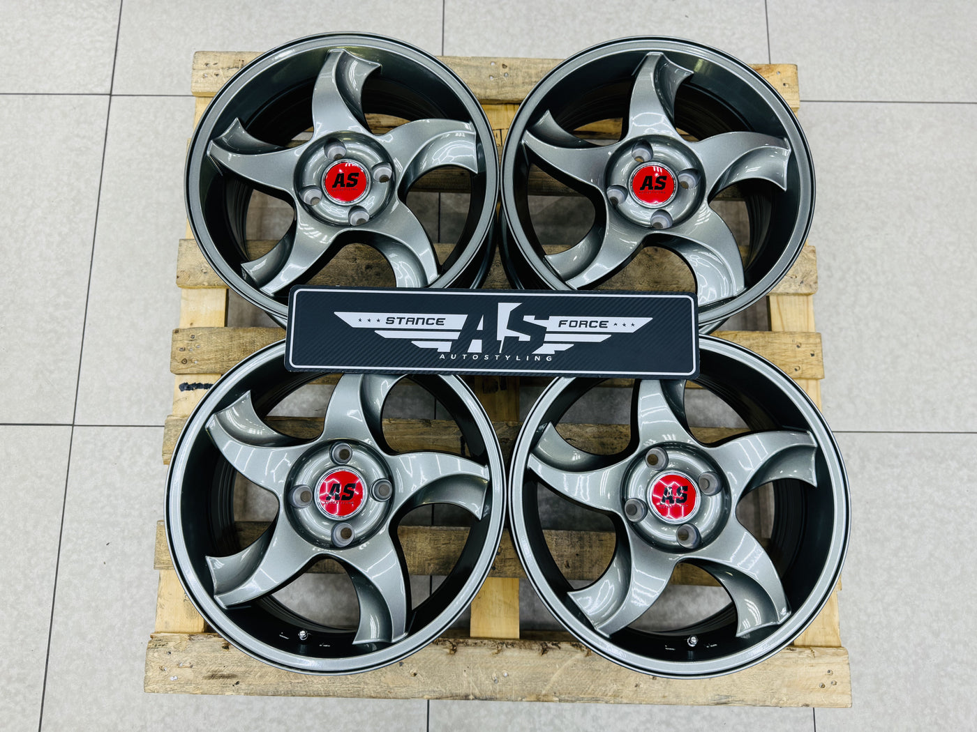 15” AS-RXI BLADES GUNMETAL