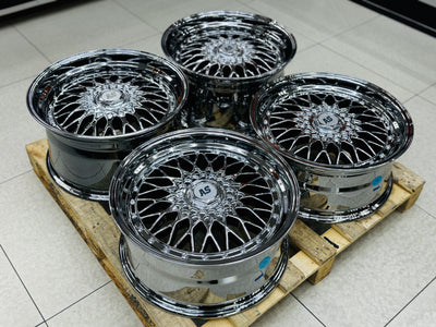 18” AS- MESH 5/112 5/114 SILVER CHROME