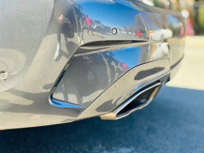 BM G20 REAR BUMPER CANARDS