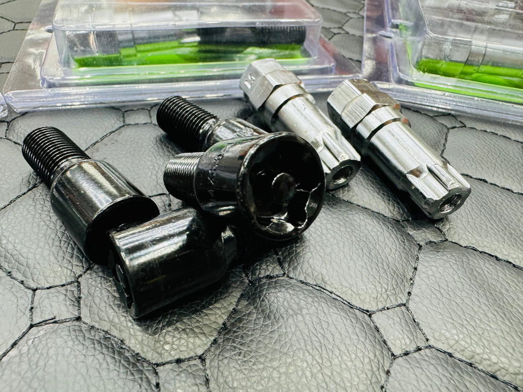 MEM LOCK BOLTS 14x1.5MM BLACK (4+2)