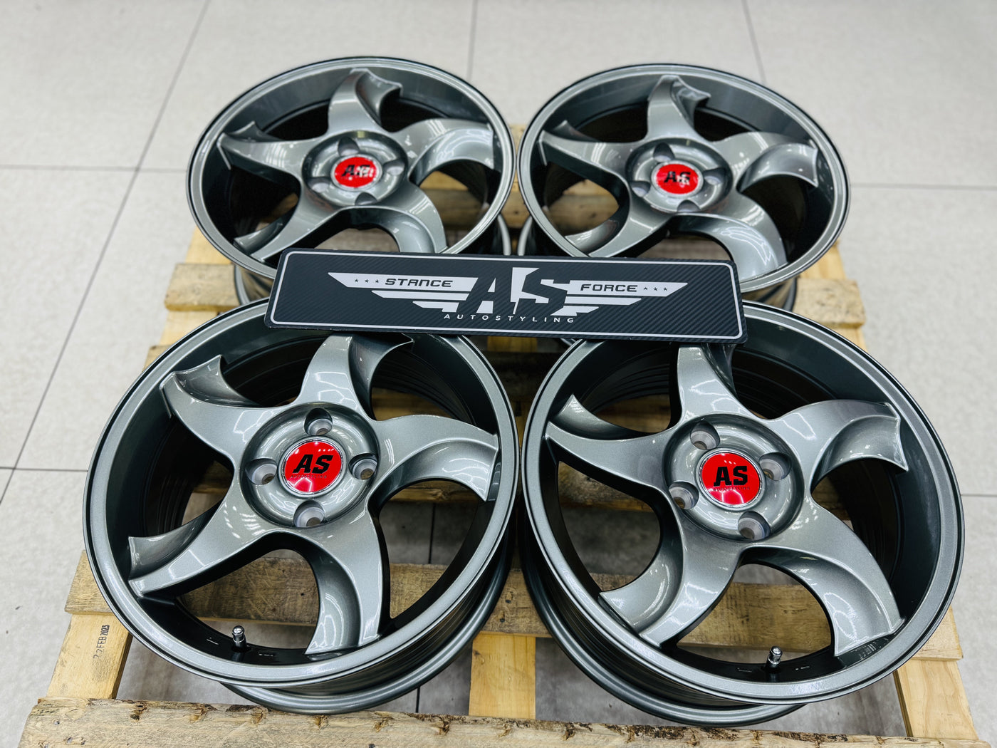 15” AS-RXI BLADES GUNMETAL