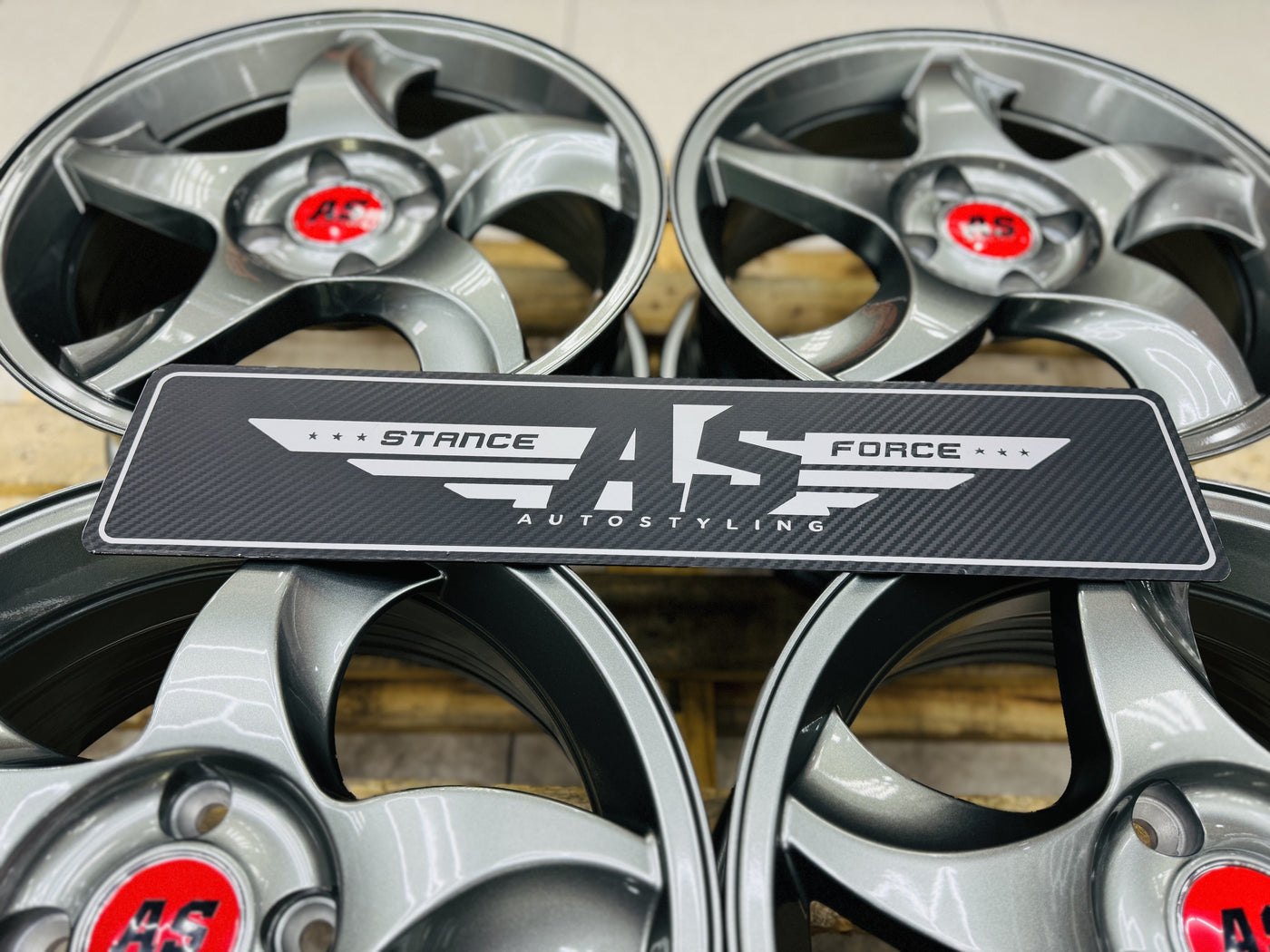 15” AS-RXI BLADES GUNMETAL