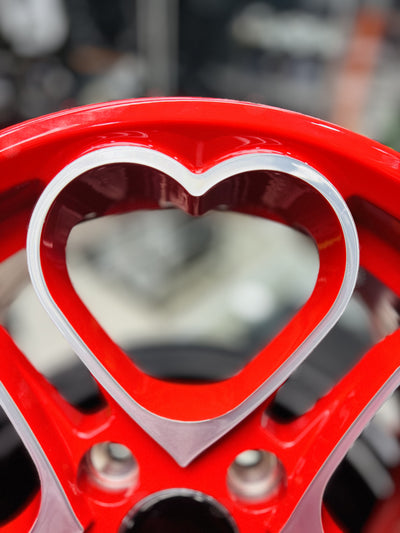 15” AS- HEARTS 6.5j 4/100 wheels