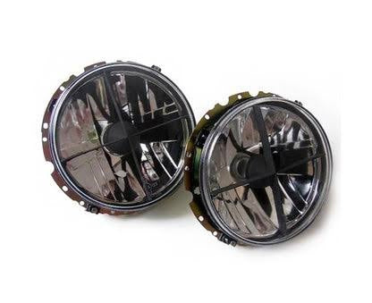 Vw Mk1 GOLF OUTER SMOKED Cross  HEADLIGHTS