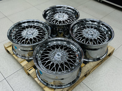 18” AS- MESH 5/112 5/114 SILVER CHROME