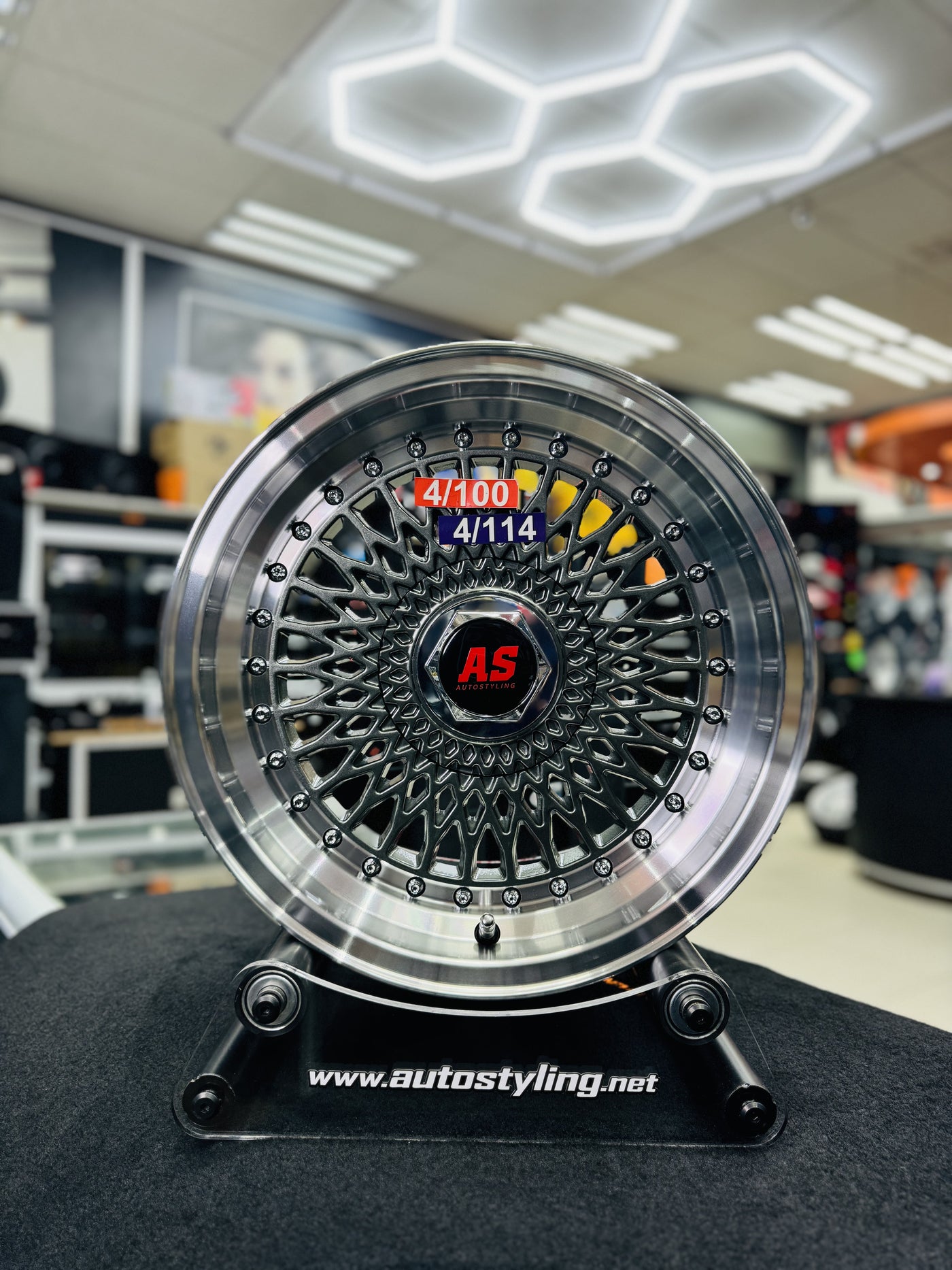 15” M7514 AS-SUPERMESH  4/100 4/114 GUNMETAL