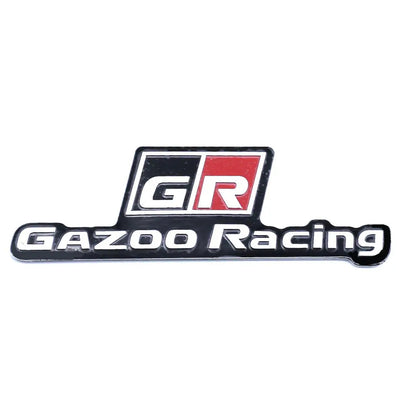 GR Gazoo Racing Aluminum Badge