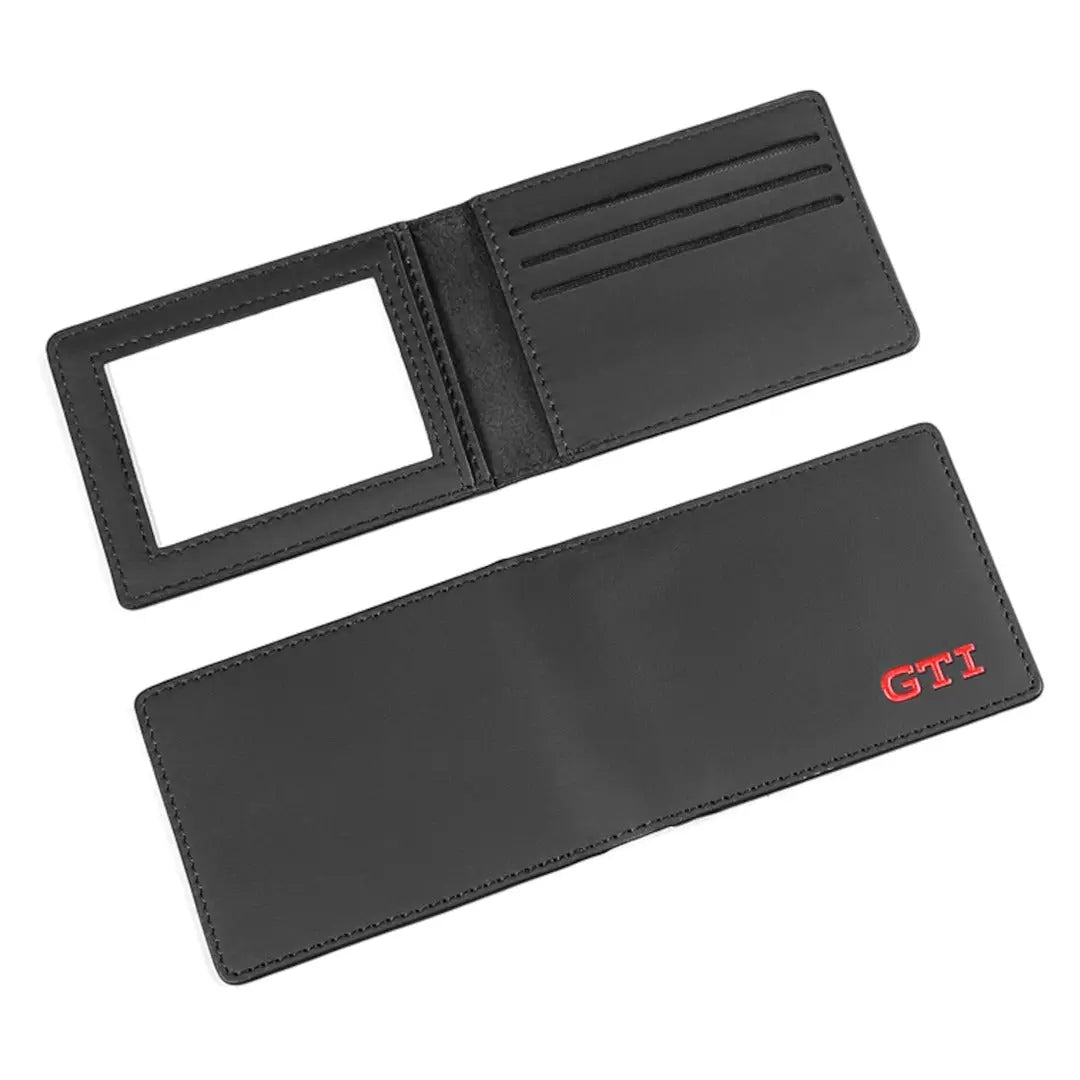 GTI Edition Black PVC Leather Card Holder