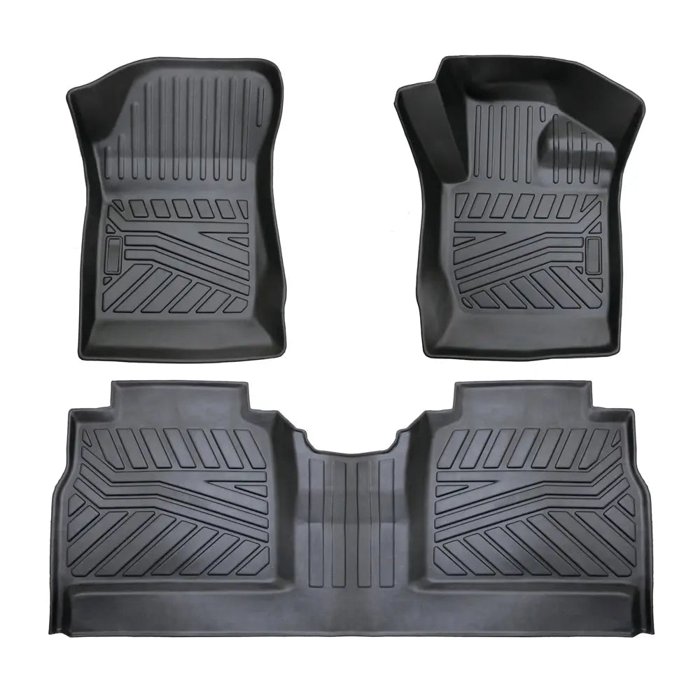 GWM P Series (21-On) Passenger Moulded TPE Rubber Floor Mats (3-Piece)