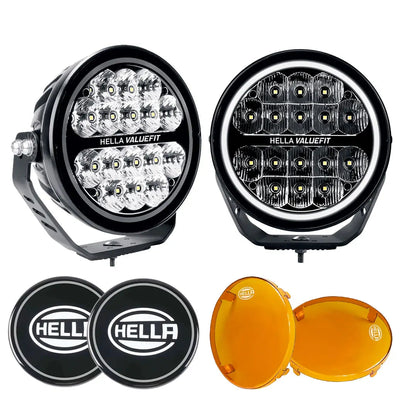 Hella ValueFit 7 Inch Supernova 2.0 LED Spot Light Kit