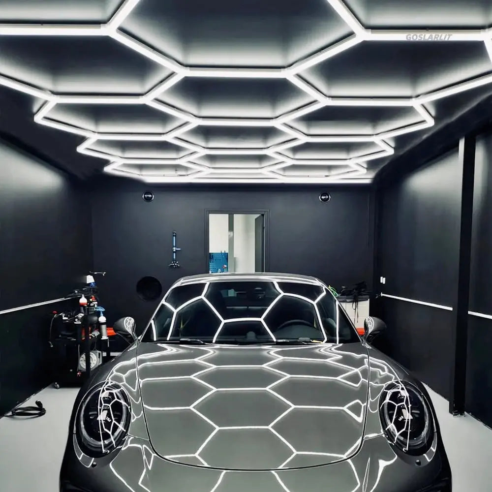 Hexglo 14 Piece Hexagon Modular LED Lighting Kit