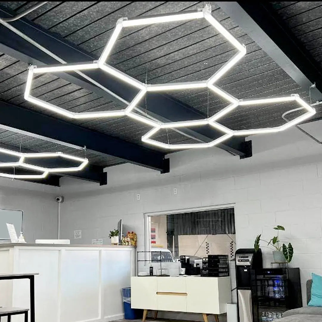 Hexglo 5 Piece Hexagon Modular LED Lighting Kit