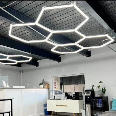 Hexglo 5 Piece Hexagon Modular LED Lighting Kit