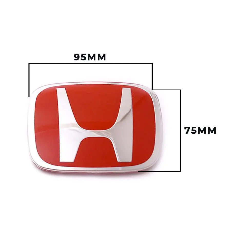 Honda Red Emblem Badge (Small)