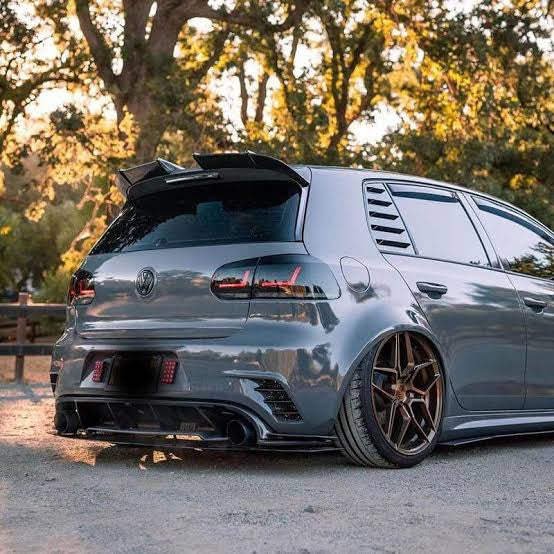 Vw golf MK6 rear window louver