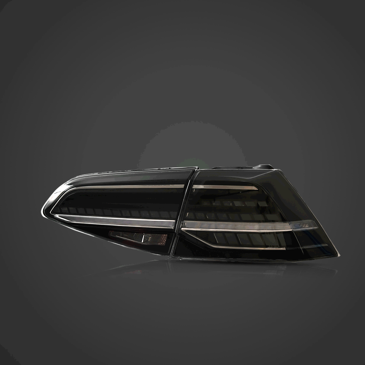 Golf MK7 2013-2021 Hatchback Vland LED Tail Lights with Sequential Turn Signal DOES NOT fit for Golf GTI and Golf R models